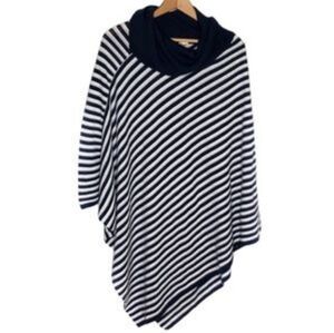OS Faded Glory Striped Poncho1